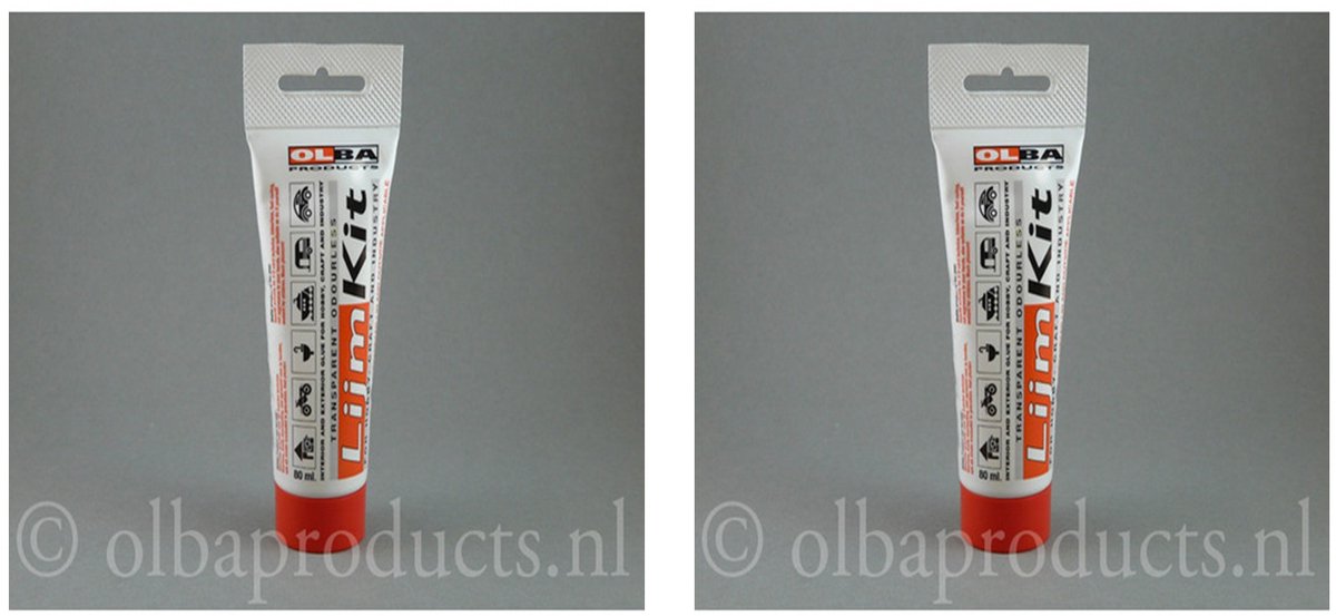 2x Olba 3D kit 80ml - Geurloos - Gratis verzonden