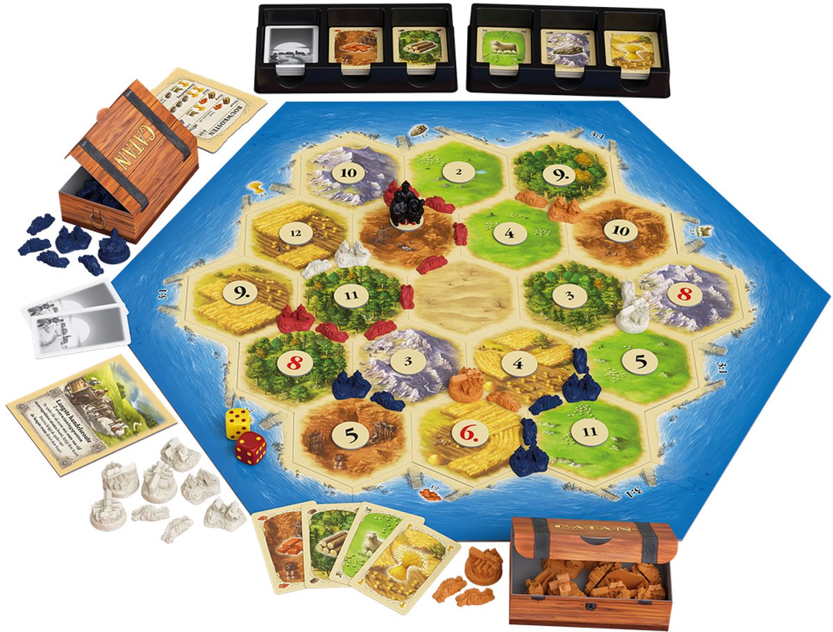 999 Games - Catan - Basisspel - Bordspel - Het populaire handelsspel - 15+ spellenprijzen wereldwijd - Gezelschapsspel - Familiespel — afbeelding 11