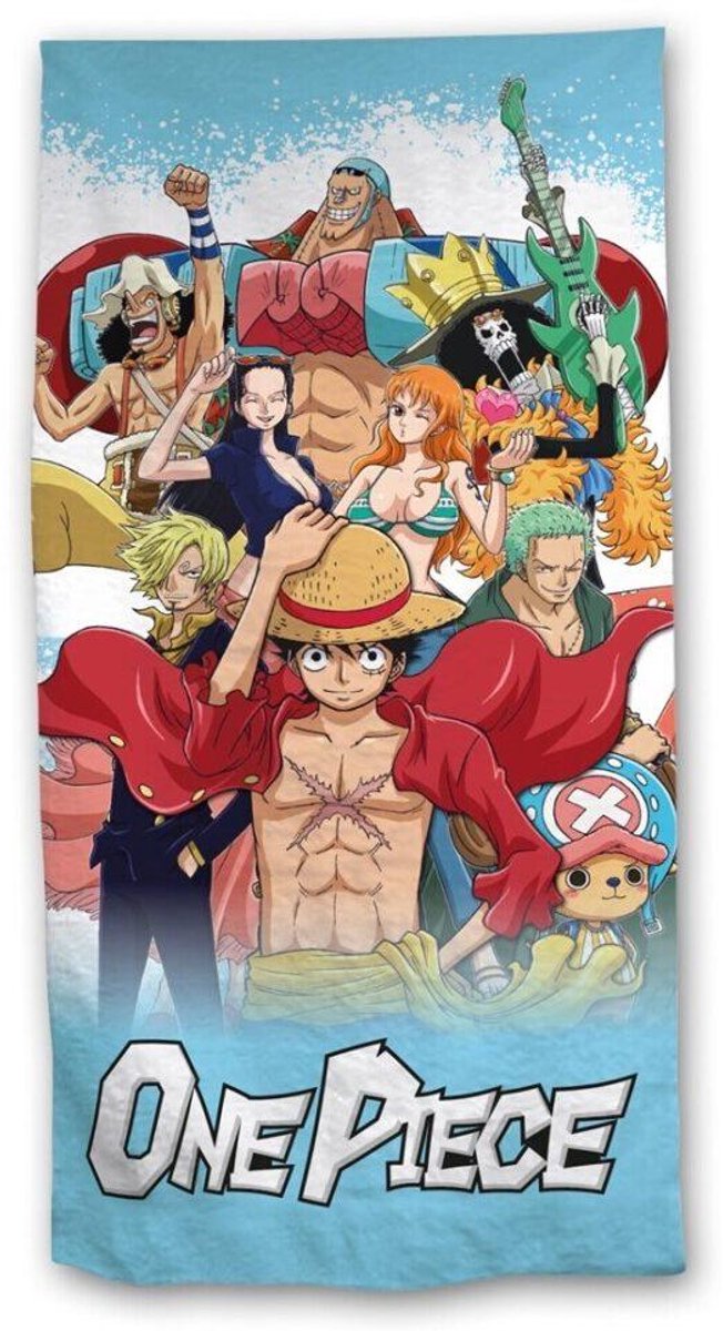 One Piece strandlaken ready 70x140cm Katoen