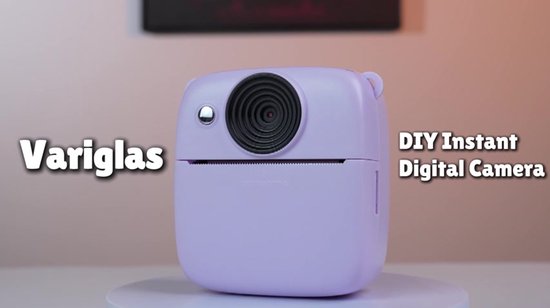 Appareil Photo Instantané Pour Enfant – 2,4″ 12MP 1080p Avec Papier, Stylos Et Carte 32