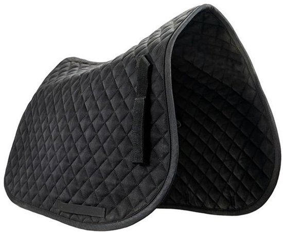Tapis De Selle Rhinegold Hexagonal Velours – Pony Bordeaux, Doublure Respirante, Sangles De Sécurité, Bordure Satinée