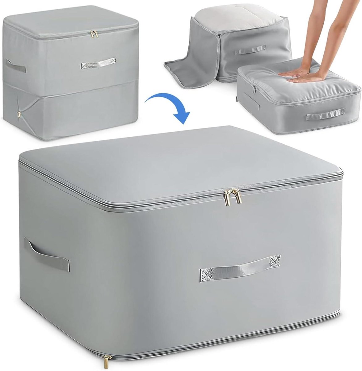 Cosensi - Ruimtebesparende zelfcomprimerende organizer voor dekbedden en kleding