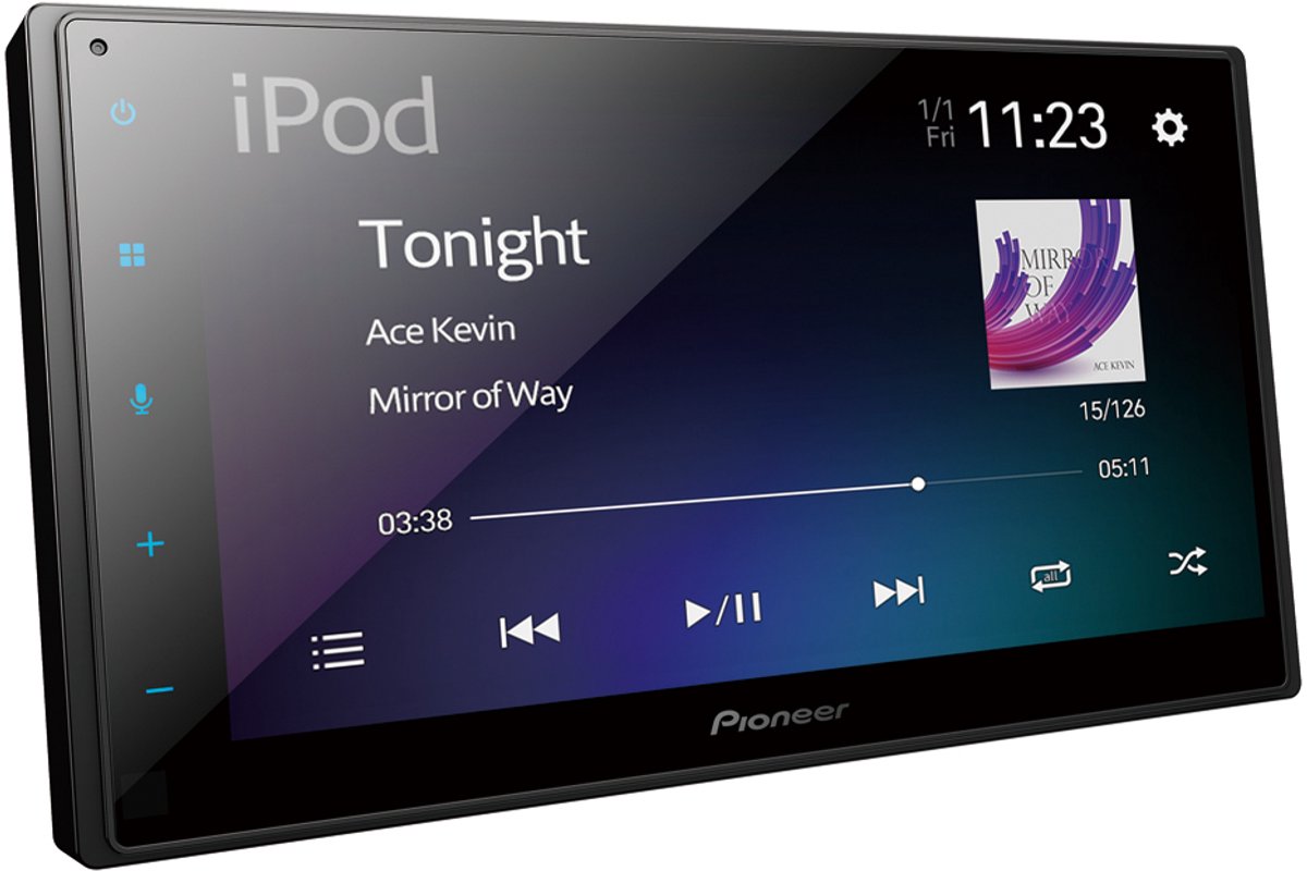 Pioneer SPH-DA160DAB | 6,8″ multimedia autoradio | Apple CarPlay | Android Auto | DAB+ & Bluetooth | Inclusief DAB+ Antenne – foto 5