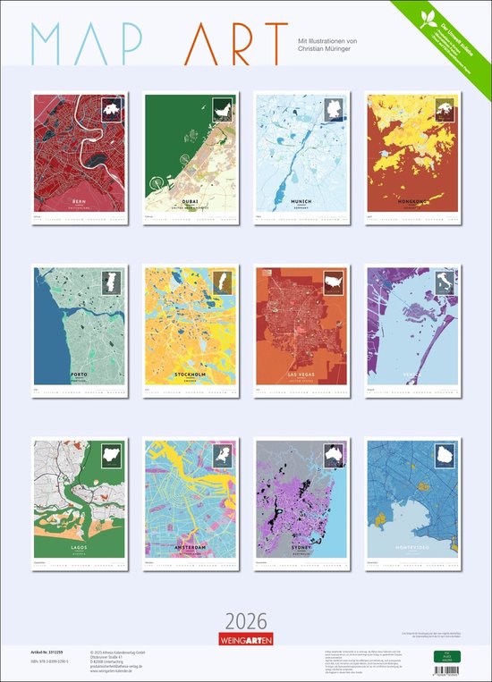 Map Art Kalender 2026 Bol 550x763 