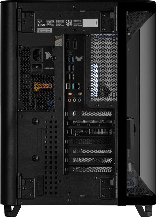 Scan 3XS Systems AIRO – Powered by ASUS – Stage 3 Ultimate Corsair iCUE Gaming PC – ASUS RTX 5090 – Ryzen 9 9950X3D – Corsair DDR5 32GB – WD Black 2TB SSD – 1000W PSU – 4K Ultra Max