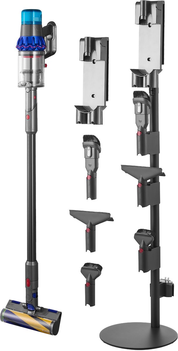 VEVOR Stofzuigerstandaard Multi-Models Vloerstandaard 298x298x1260mm 4 Pads