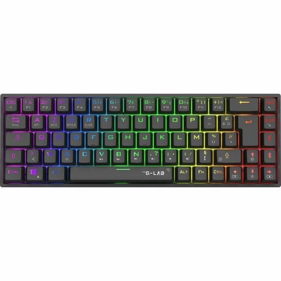 Gaming Keyboard The G-Lab KEYZ TITAN Black AZERTY | bol