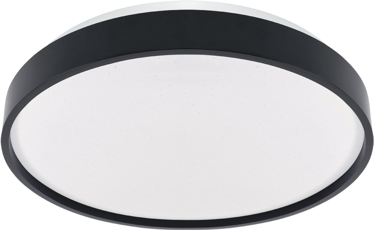 SARA Plafondlamp - Keuken/Woonkamer/Slaapkamer - 4000K Daglicht - 12w - 1360Lumen - Zwart - 255mm
