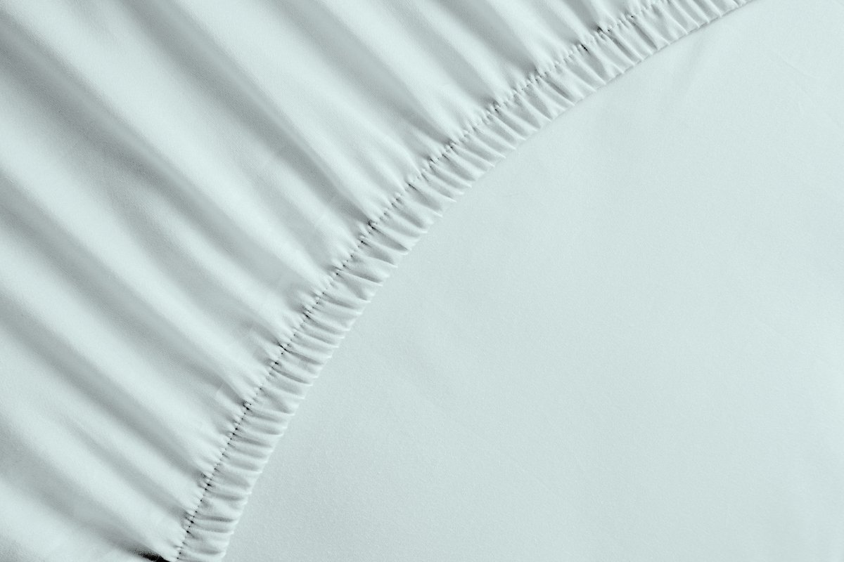 Yellow Hoeslaken Percale - Onderlaken voor Tweepersoonsbed - 140x200 cm - 100% Katoen-Perkal - Blauw