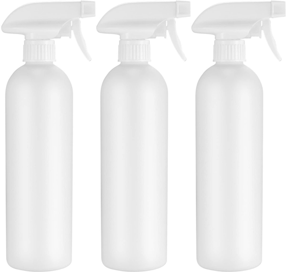 Stunq® 3 Stuks Spuitfles 500ml - Plantenspuit, Tuinslang, Reinigingsfles (Wit)