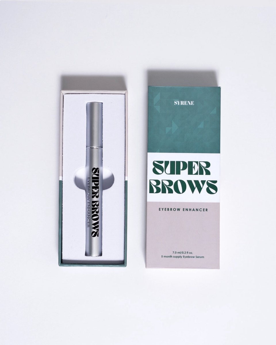 Syrene Super Brows - Wenkbrauwserum - voor vollere, langere en donkerdere wenkbrauwen
