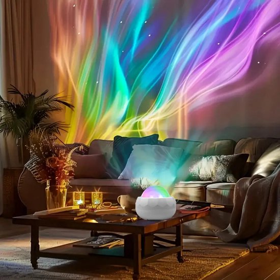 Sterren Projector - Galaxy Lamp Nachtlampje - Sfeer Creëren - Zachte Helderheid Oogvriendelijk - 10 x 10 x 10 cm van Merkloos — afbeelding 2