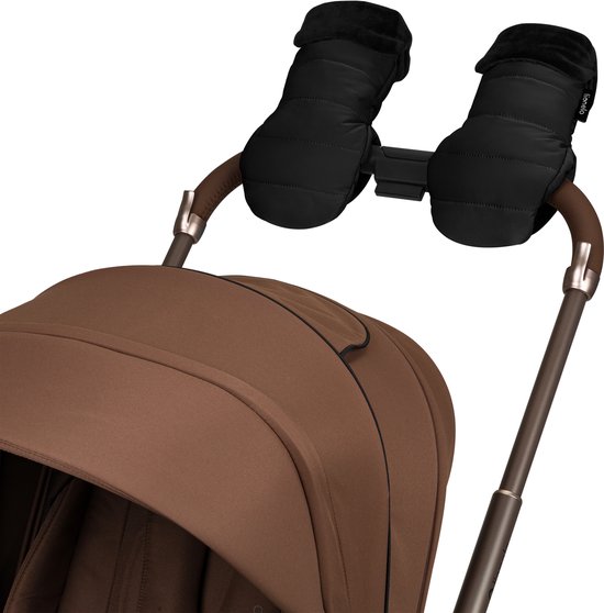 Lionelo Oli - Kinderwagen & Fiets Handmoffen - Warme water- & winddichte handschoenen - Universele maat - Magnetische bevestiging - Zachte Shu-voering - Winter Handwarmers Buggy, Wandelwagen, Scooter - Hand Warmers - Fietsmoffen - Fietshandschoenen van LIONELO — afbeelding 3