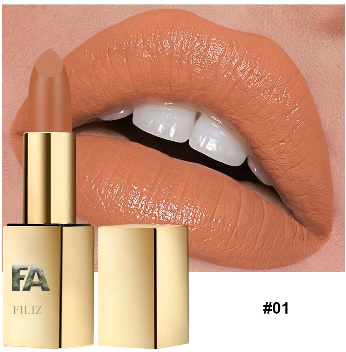 Filiz moisture lipstick ginger - moisture - glanzend- vegan