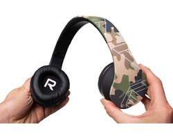 PowerLocus P2 Kids kinder- hooftelefoon camouflage