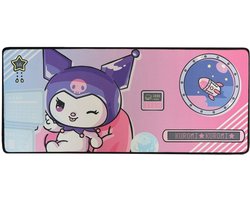 Blue Sky Studios Kuromi XXL bureaumat gaming roze muismat.