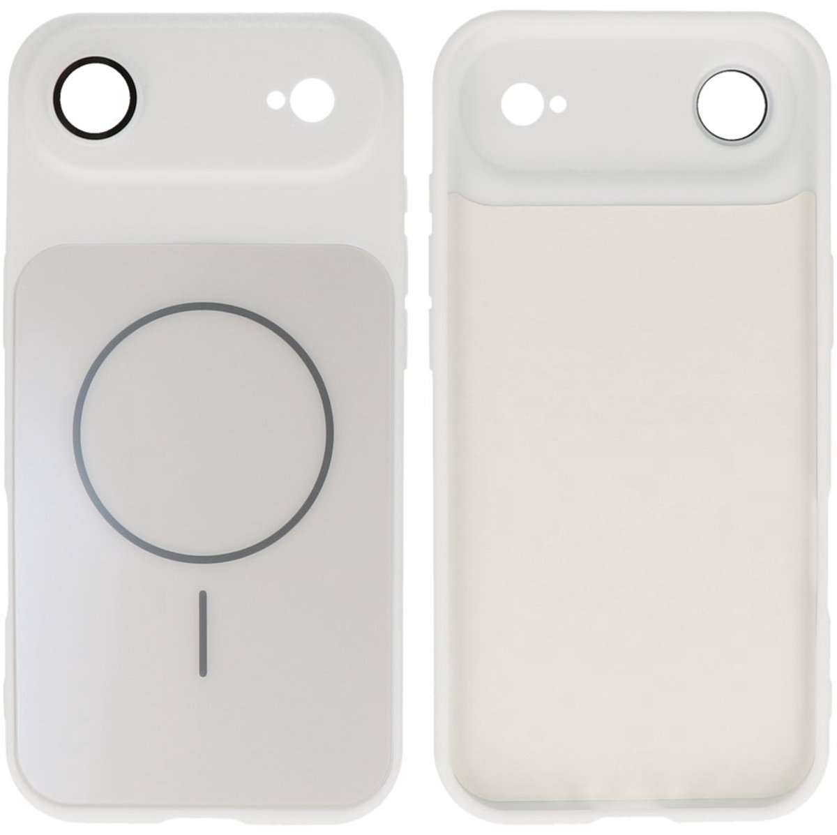 MagSafe Telefoonhoes – Shockproof Case met Camera Bescherming – Geschikt voor iPhone Air - Wit