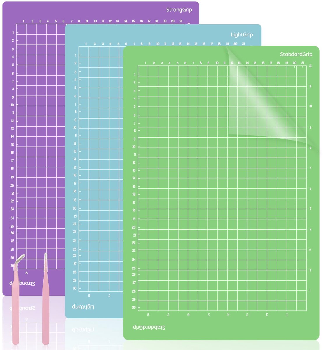 IMPERATORIS® Zelfherstellende Snijmat A2/A3/A4 - Essentieel voor Precies Snijwerk - Ideaal voor Scholen, Thuis en Op Kantoor - 3 Stuk