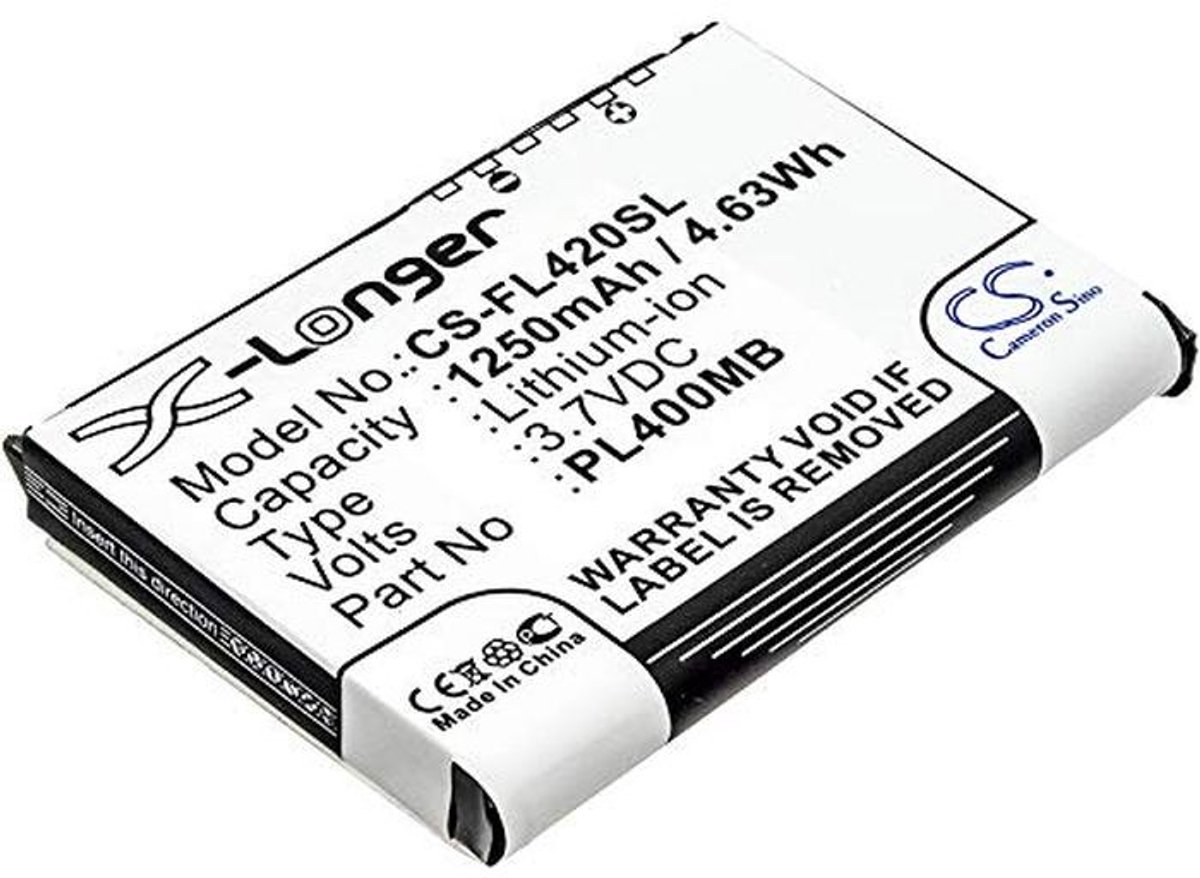 Batterij 1250mAh 3.7V voor Loox Modellen