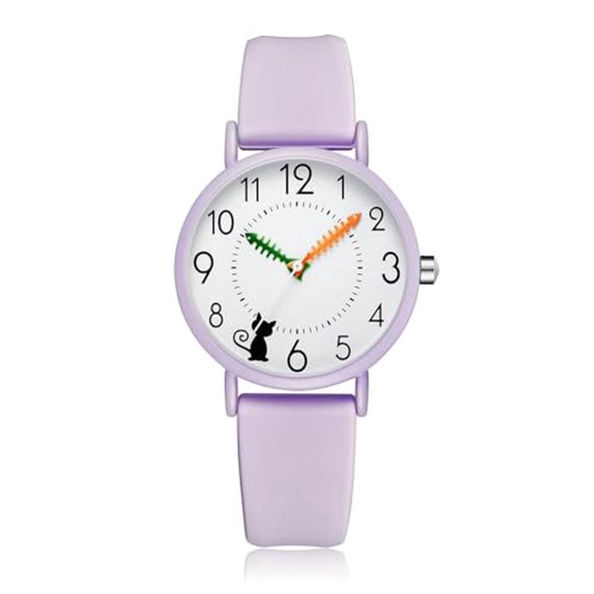 Minimalistisch Dames Horloge - Elegante Analoge Quartz Polshorloge | Waterdichte Siliconen Polsband