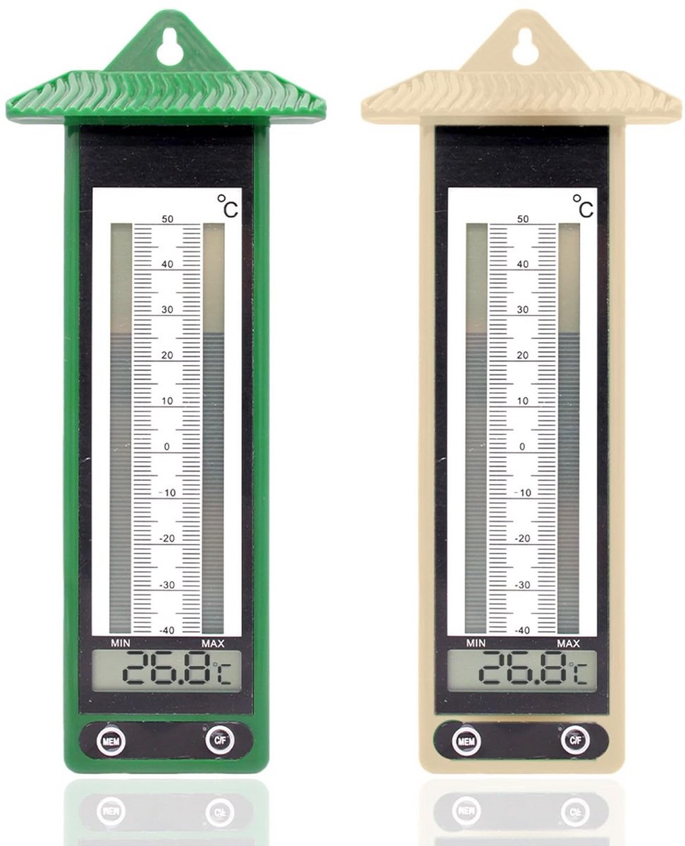 Digitale Buiten- en Thermometer voor Tuin met Weerbestendige Meting
