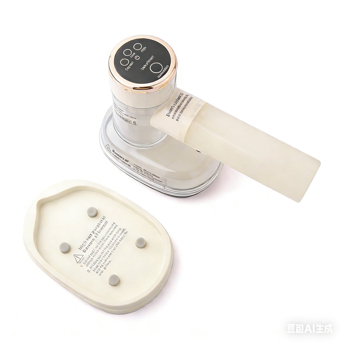 Reisstrijkijzer Vouwbaar Mini 2-in-1 Voor Plat & Hangend Strijken, Dubbele Spanning 220/240V 1000W, LCD-Scherm 3 Modi Temperatuurbeveiliging Warmtefusible Beveiliging, 70ml Tank Wit Sneldrogend