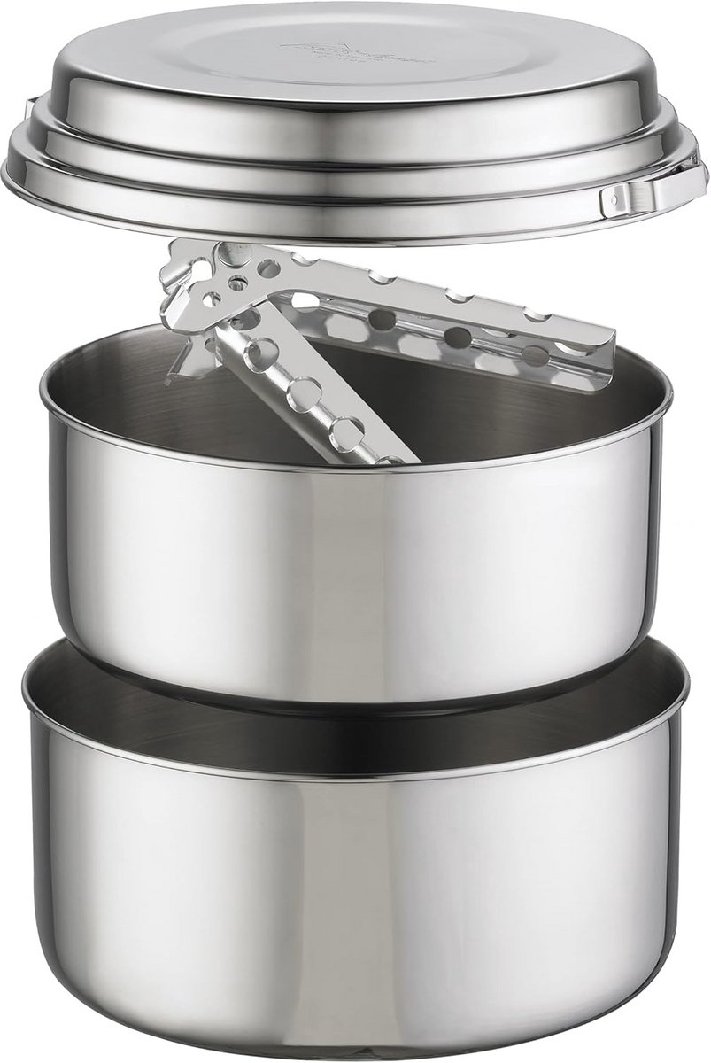 Duurzame 2-Pans Set voor Avontuurlijke Koks
