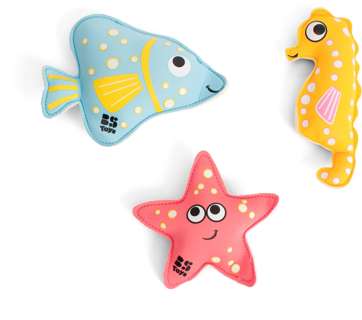 BS Toys Opduikdieren Zwembad - Opduik Speelgoed vanaf 5 Jaar - Water Spel - Bad Speelgoed - Neopreen Diertjes - 3 Stuks — afbeelding 6