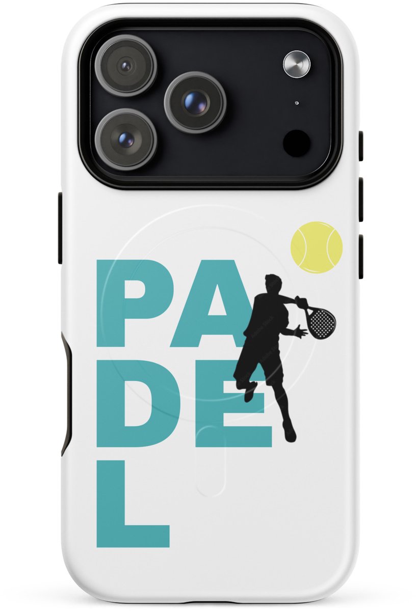 PADEL - MagSafe® tough case for iPhone® - White