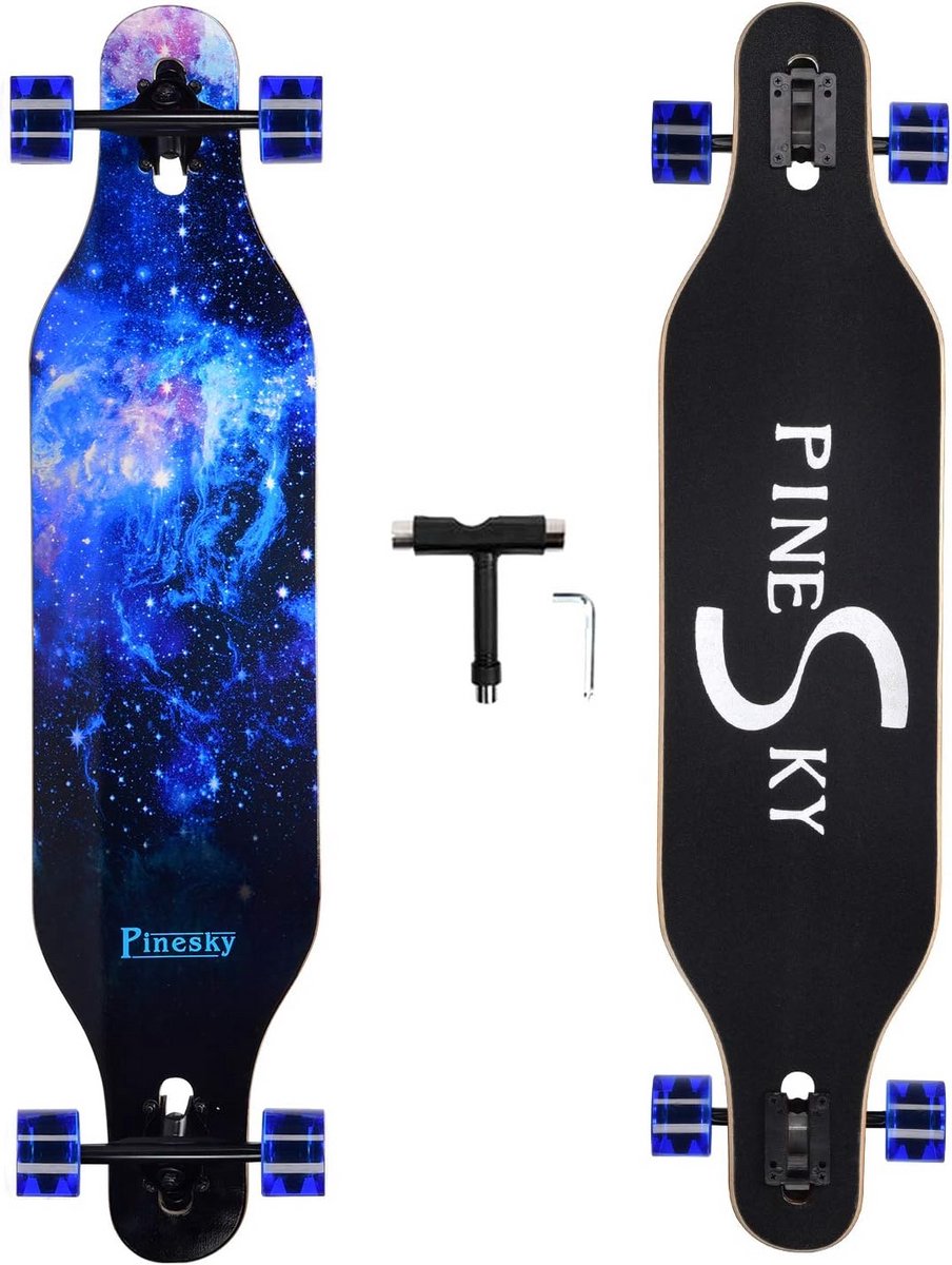 41 Inch Longboard Compleet Cruiser Skateboard voor Cruisen en Carven