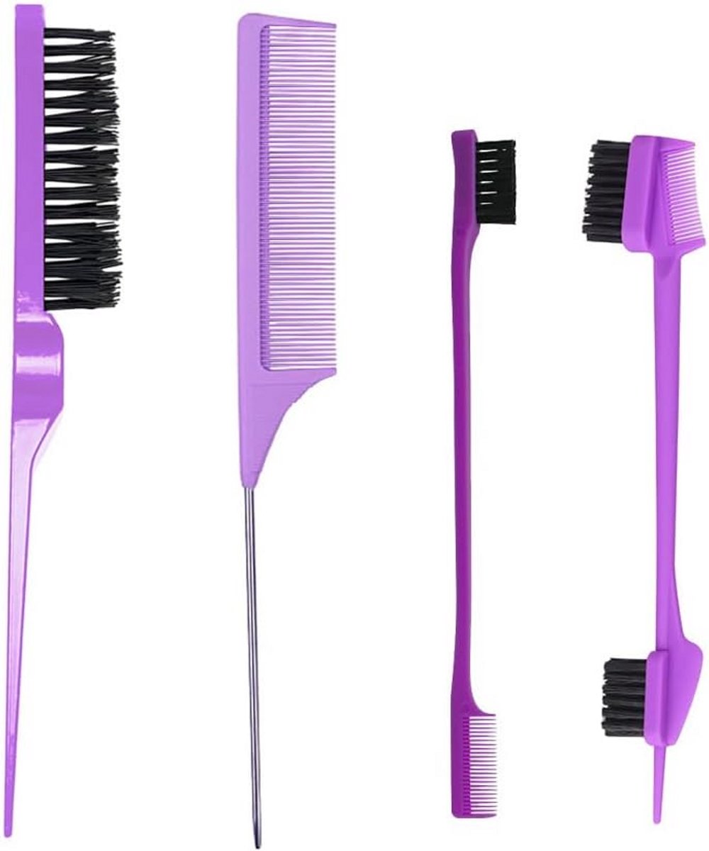 3-delige Styling Borstel- en Kamset voor Fijn Haar en Strakke Kapsels
