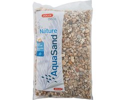 Natuurlijk grind voor aquarium - Grof kwarts 3 tot 8 mm - 1 kg