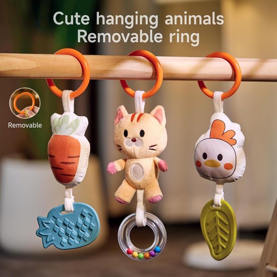 Sander Shop Kinderwagen, speelgoed voor baby's, activiteit, spiraal, speelgoed, hangspeelgoed, babyzitje, kinderbed, speelgoed voor kleine kinderen, jongens en meisjes vanaf 0 3 6 9 12 maanden van Sander Shop — afbeelding 2