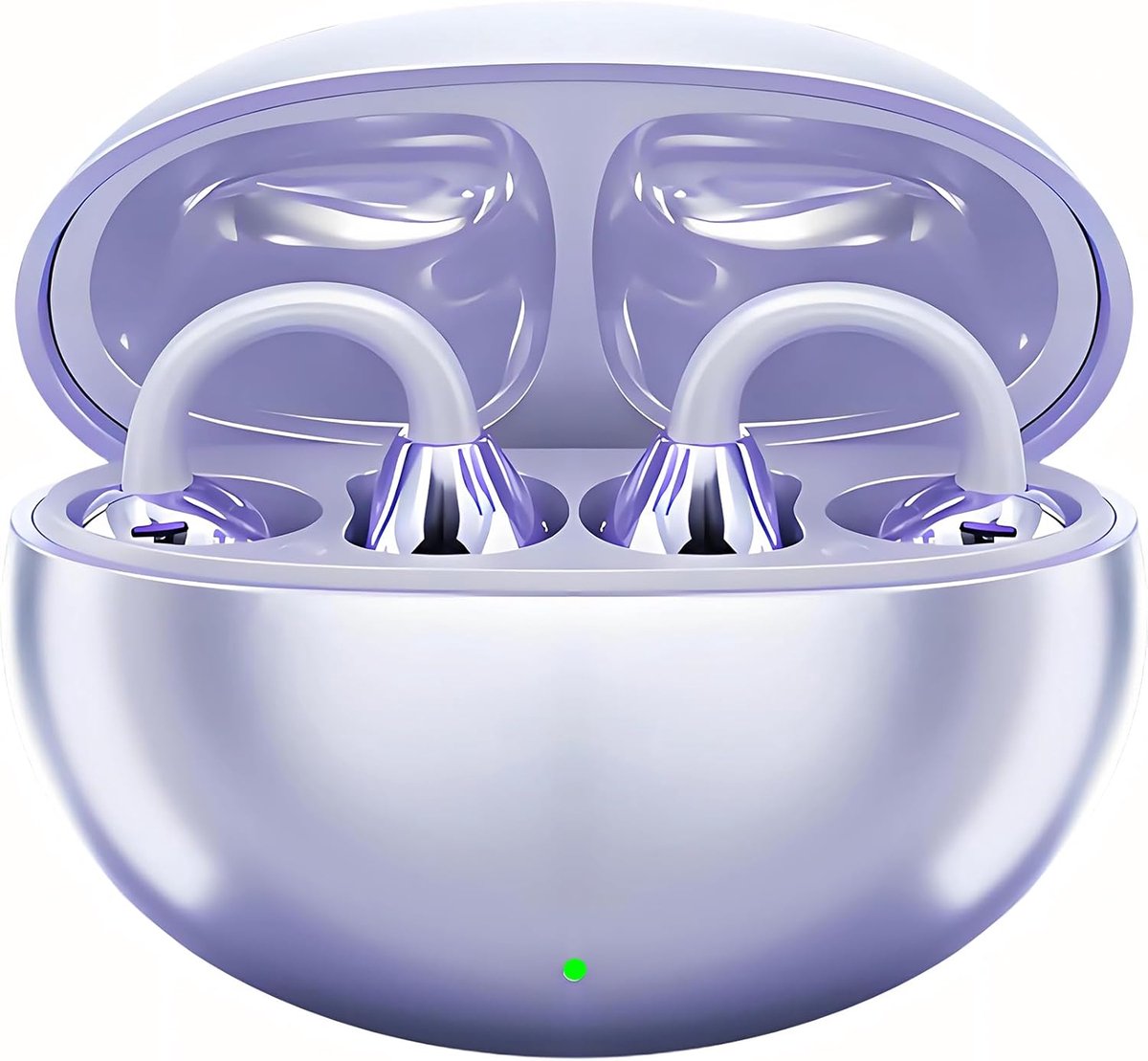 Bone Conduction Headphone - Koptelefoon voor Activiteiten - Draadloos - Bleutooth - Paars