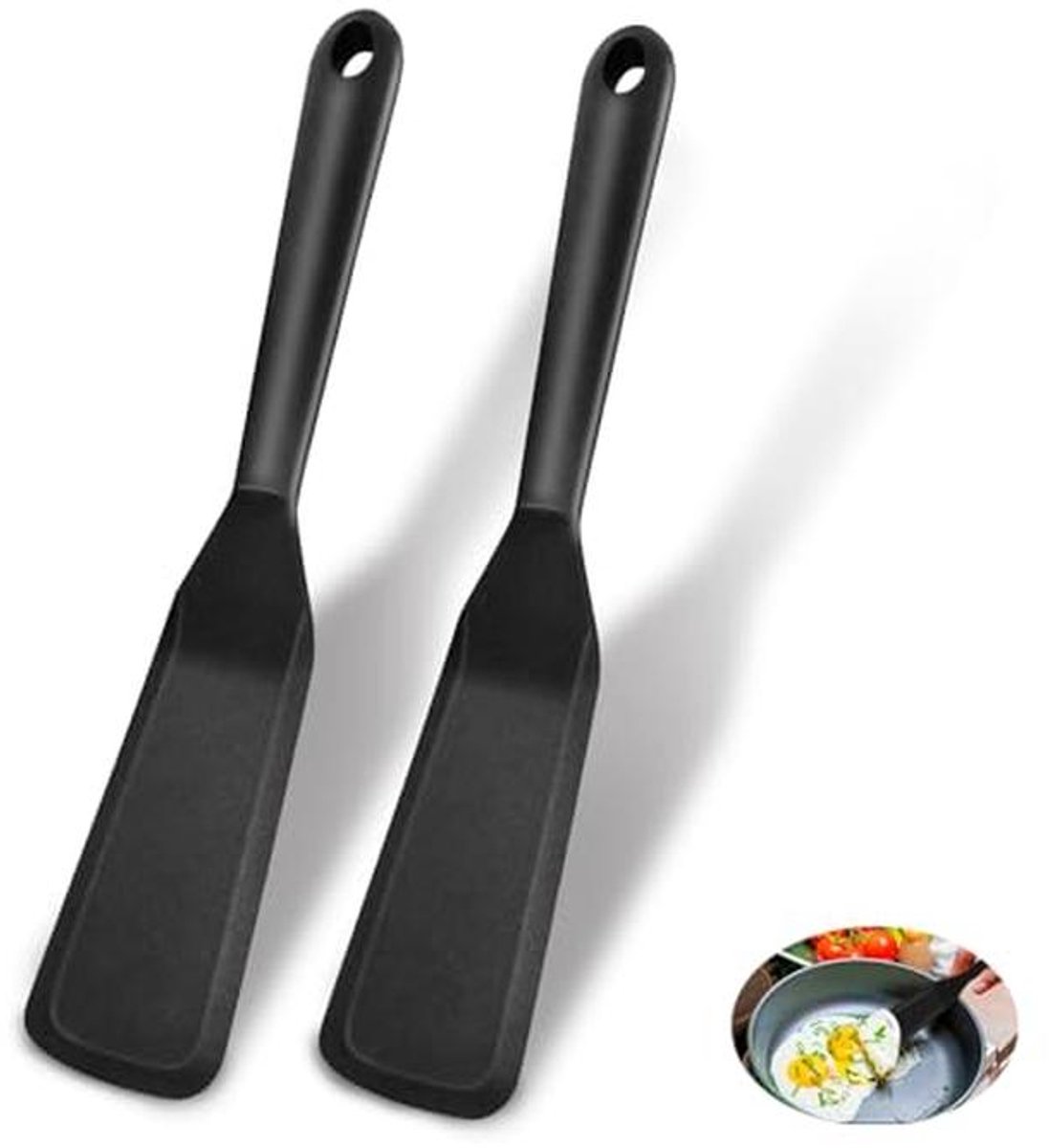 Hittebestendige Siliconen Spatel - Non-Stick Keukengerei voor Koken en Bakken