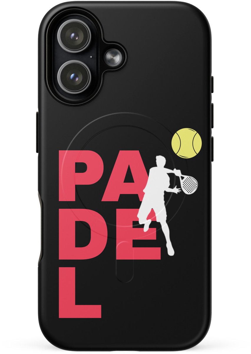 PADEL - MagSafe® tough case for iPhone® - Black