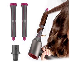 Accessoires voor de Dyson Supersonic krultang (30 mm) – Verlengstuk + adapter voor het creëren van zachte golven en krullen.