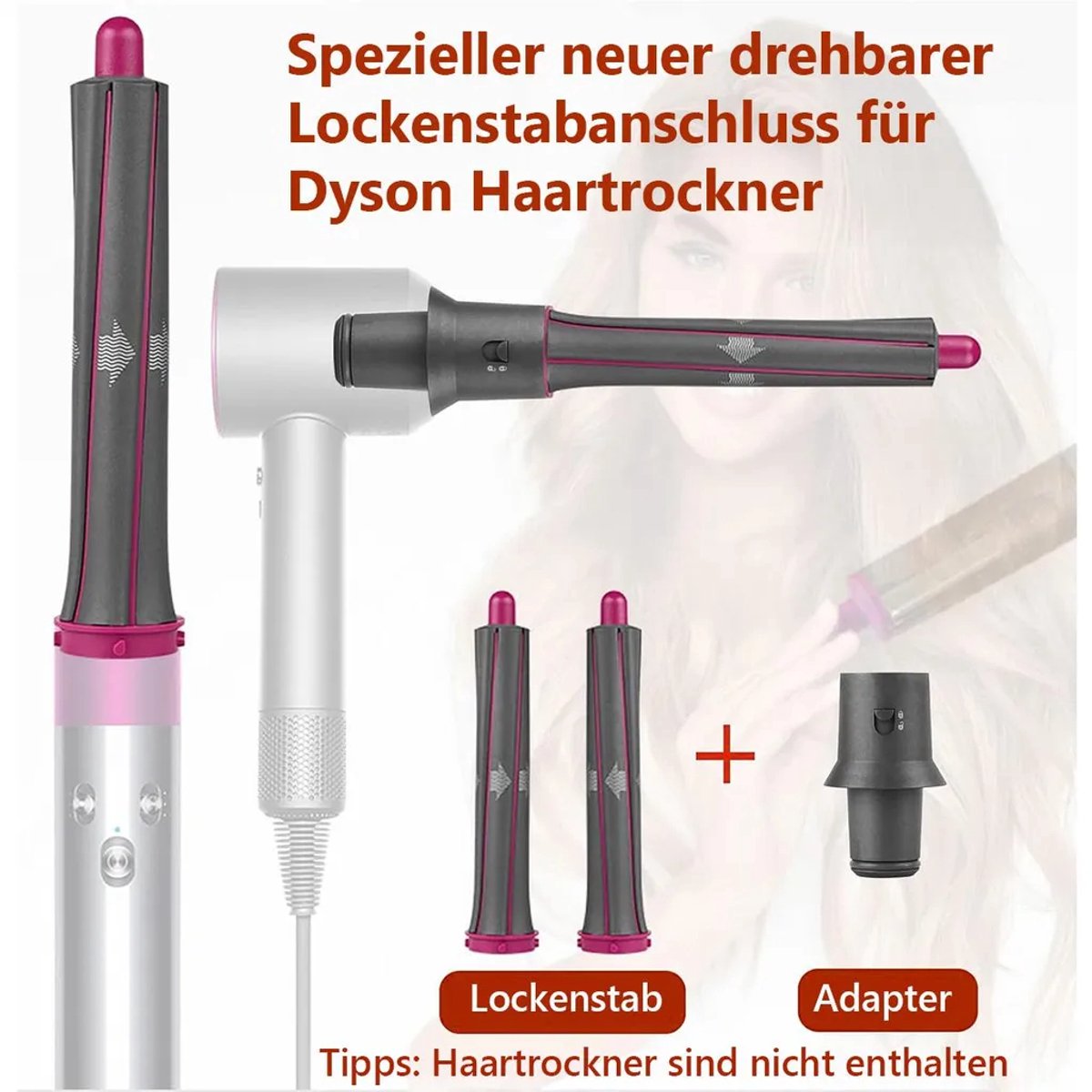 Accessoires voor de Dyson Supersonic krultang (30 mm) - afbeelding 2