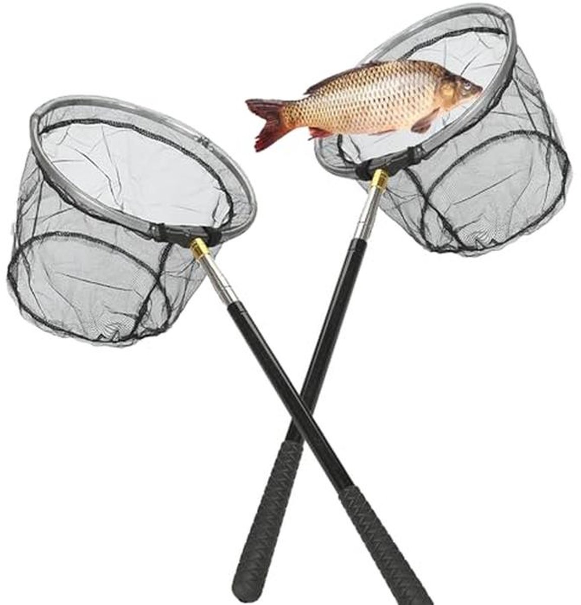 Telescopisch Vlindernet en Vissentelescoop - Uittrekbaar van 40,5 cm tot 151,5 cm voor Tuin en Outdoor Activiteiten