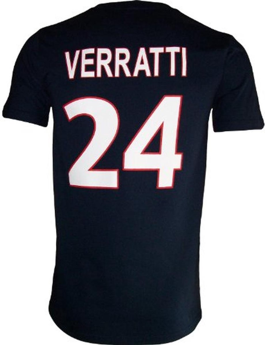 Heren T-Shirt No. 24 Marco Verratti - Officiële Collectie