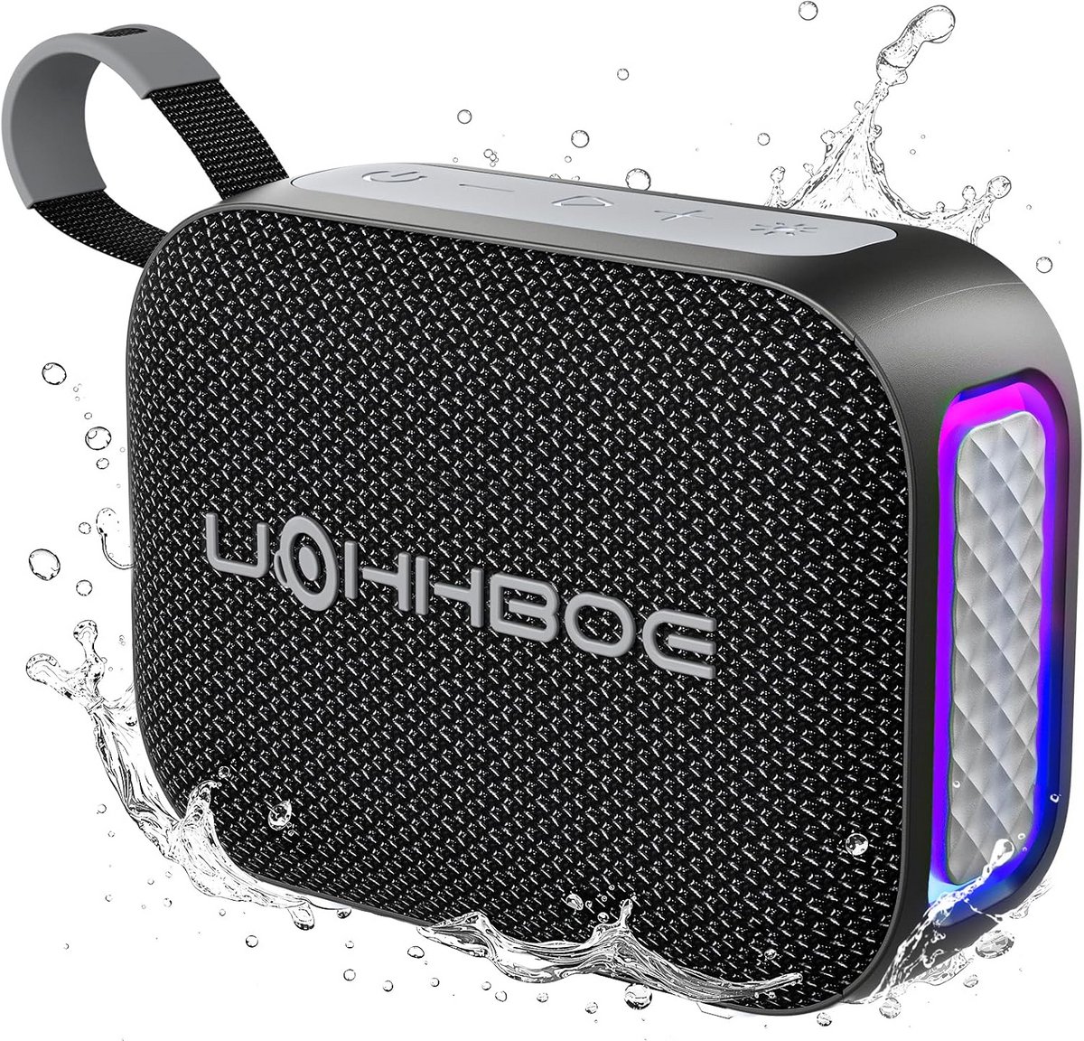 Draagbare Bluetooth Speaker 20W TWS Stereo IPX5 Waterdicht met 14 Uur Speeltijd en RGB Verlichting