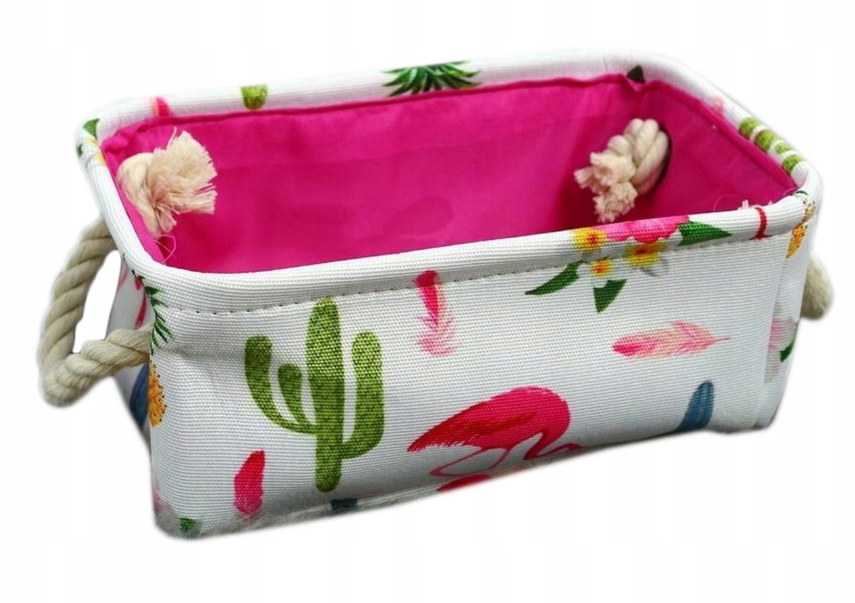 Flamingo Speelgoed Opbergmand, Organizer - 27x18x12 cm