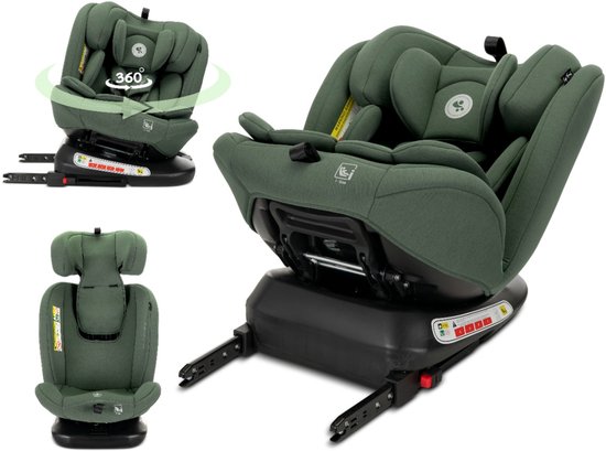 Lorelli Capella Green 40-150 cm 360° i-Size Autostoel — afbeelding 2