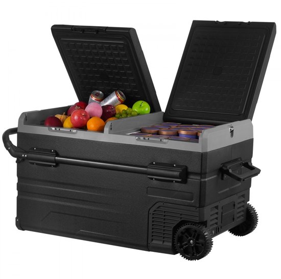 EUHOMY Compressor-koelbox 18 Liter – -20°C Tot 20°C, 12/24V DC En 100-240V AC, Wifi-app Sturing, Stil En Schokbestendig