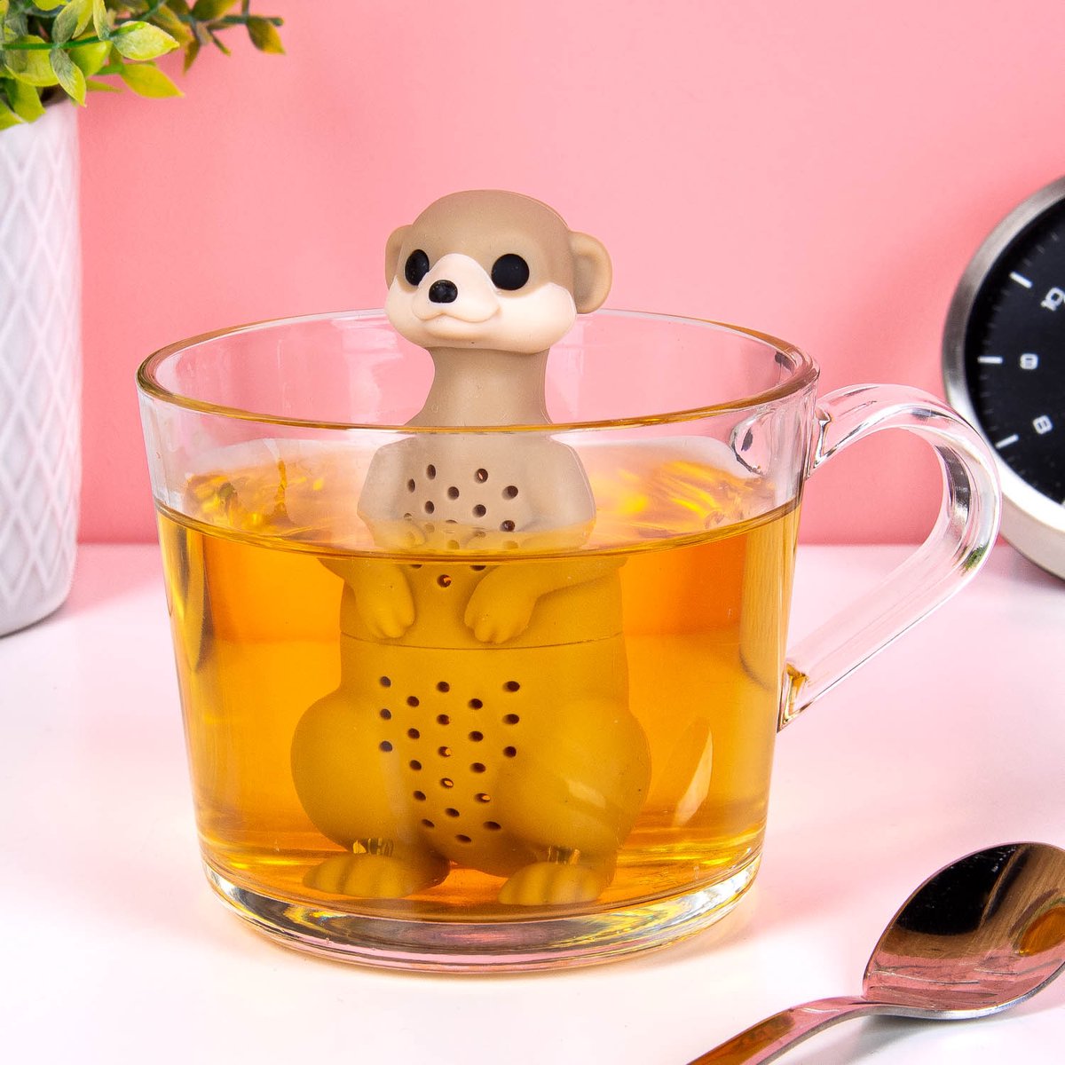 Stokstaartje Tea Infuser van Winkee