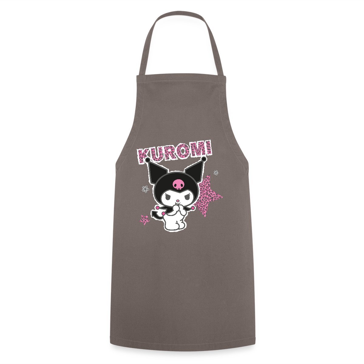 Kuromi Met Letters En Sterren In Leeuwstijl Keukenschort