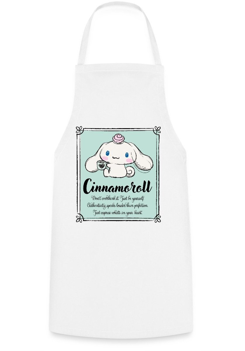 Cinnamoroll Don't Overthink It. Just Be Yourself Keukenschort