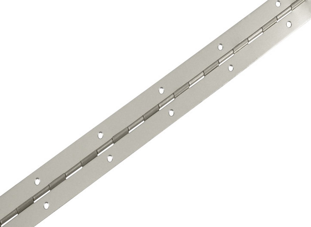Avenue Pianoscharnier - 32x600 mm - RVS - Recht model