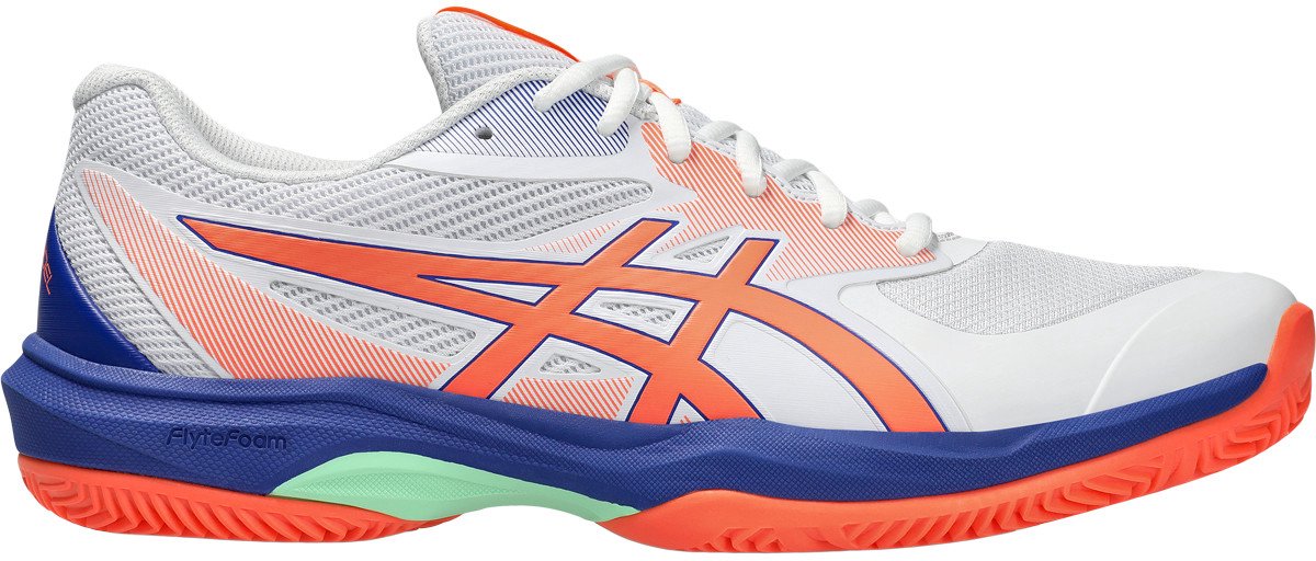 ASICS Game FF Padel Padelschoenen – /Vivid Game Padel Unisex Padelschoenen Wit