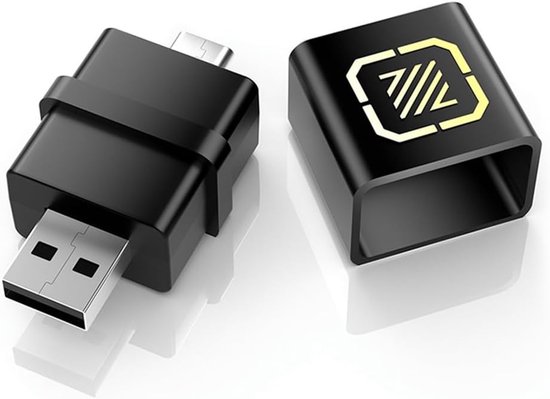CarPlay Dongle - 2-in-1 Draadloze CarPlay & Android Auto Adapter, USB Type C, Converteert Bedraad naar Draadloze Verbinding